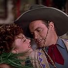 Bob Hope and Iris Adrian in The Paleface (1948)