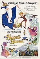 Junius Matthews, Rickie Sorensen, Karl Swenson, and Martha Wentworth in The Sword in the Stone (1963)