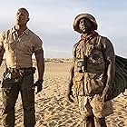 Kevin Hart and Dwayne Johnson in Jumanji: The Next Level (2019)