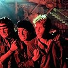 Corey Feldman, Corey Haim, and Jamison Newlander in The Lost Boys (1987)