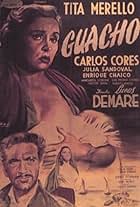 Carlos Cores, Tita Merello, and Julia Sandoval in Guacho (1954)