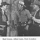 Tom London, Bud Geary, and Allan Lane in Trail of Kit Carson (1945)