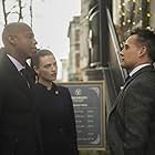 Adrian Pasdar, Mehcad Brooks, and Katie McGrath in Supergirl (2015)