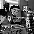 Winona Ryder, Charlie Tahan, and Atticus Shaffer in Frankenweenie (2012)