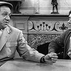 Tony Hancock and Sidney James in Hancock's Half Hour (1956)