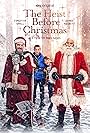 Timothy Spall, James Nesbitt, Bamber Todd, and Joshua McLees in The Heist Before Christmas (2023)