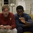 Mark Duplass and Sterling K. Brown in Biosphere (2022)