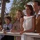 Steve Guttenberg, Kathleen Quinlan, Majandra Delfino, Jessica Howell, and Miko Hughes in Zeus and Roxanne (1997)