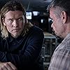 Sam Worthington and Matt Nable in Transfusion (2023)