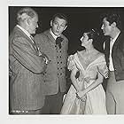Danny Kaye, Samuel Goldwyn, Farley Granger, and Zizi Jeanmaire in Hans Christian Andersen (1952)