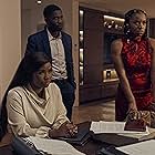 Nneka Okoye, Adeyinka Akinrinade, and Ola Orebiyi in Riches (2022)