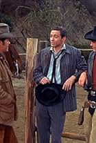 James Drury, Britt Lomond, and Doug McClure in The Virginian (1962)