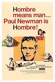 Paul Newman and Diane Cilento in Hombre (1967)