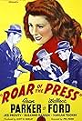 Wallace Ford, Dennis Moore, and Jean Parker in Roar of the Press (1941)