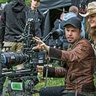 Director Claire McCarthy on the set of OPHELIA with cinematographer Denson Baker ACS NZCS 