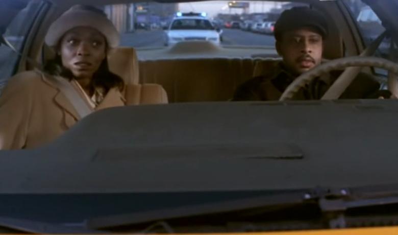 Shanesia Davis and Ruben Santiago-Hudson in Early Edition (1996)