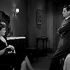 John Hodiak and Margo Woode in Somewhere in the Night (1946)