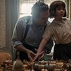 Mark Ruffalo and Nell Sutton in All the Light We Cannot See (2023)