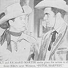 Tim Holt and Richard Martin in Pistol Harvest (1951)