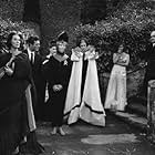 Marcello Mastroianni, Ida Galli, Audrey McDonald, Nico, and Princess Doris Pignatelli in La Dolce Vita (1960)