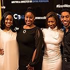 Tammy Thomas, Lynn Andrews III, and Thelma R. Mitchell at an event for Greenwood:13 Hours (2017)