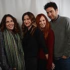 Joey Soloway, Juno Temple, Kathryn Hahn, and Josh Radnor at an event for Afternoon Delight (2013)