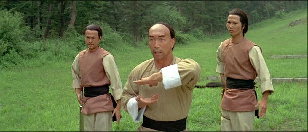 Billy Chan, Ching-Ying Lam, and Hoi-Sang Lee in Warriors Two (1978)