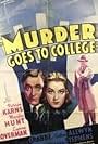 Marsha Hunt and Roscoe Karns in Murder Goes to College (1937)