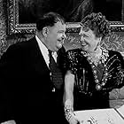 Oliver Hardy and Esther Howard in The Big Noise (1944)