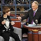 David Letterman and Justin Bieber in Late Show with David Letterman (1993)