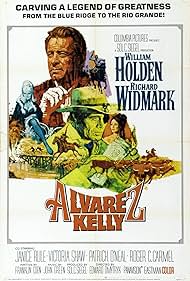 William Holden, Richard Widmark, Janice Rule, and Victoria Shaw in Alvarez Kelly (1966)