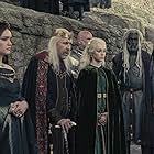 Eve Best, Paddy Considine, Graham McTavish, Steve Toussaint, Shani Smethurst, Olivia Cooke, and Evie Allen in House of the Dragon (2022)