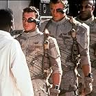 Dolph Lundgren, Jean-Claude Van Damme, Tom Lister Jr., Simon Rhee, and Tico Wells in Universal Soldier (1992)