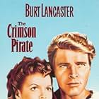 Burt Lancaster and Eva Bartok in The Crimson Pirate (1952)