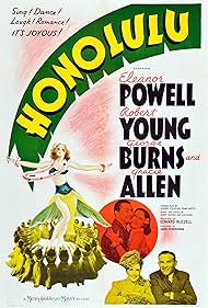 Robert Young, Eleanor Powell, Gracie Allen, and George Burns in Honolulu (1939)