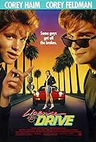 Corey Feldman, Corey Haim, and Heather Graham in License to Drive (1988)