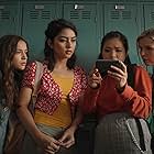 Lulu Antariksa, Anna Grace Barlow, Gideon Adlon, and Natasha Tina Liu in Witch Hunt (2021)