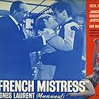 Ian Bannen, Agnès Laurent, and Cecil Parker in A French Mistress (1960)