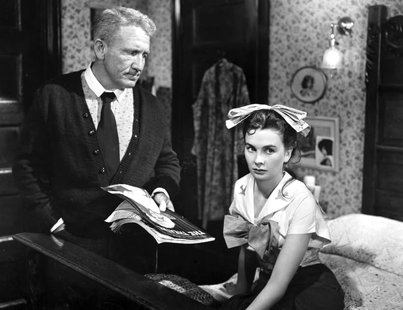 Spencer Tracy and Jean Simmons in The Actress (1953)