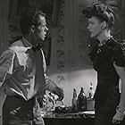 Elisha Cook Jr. and Ella Raines in Phantom Lady (1944)
