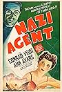 Ann Ayars and Conrad Veidt in Nazi Agent (1942)