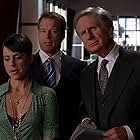 Rene Auberjonois, Mark Valley, and Constance Zimmer in Boston Legal (2004)