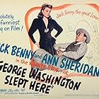 Jack Benny and Ann Sheridan in George Washington Slept Here (1942)
