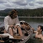 Gene Tierney and Darryl Hickman in Leave Her to Heaven (1945)