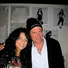 With Michelle Rodrigues at Sea Shepherd Benefit Hollywood Hills