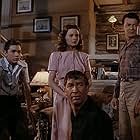 Jeanne Crain, Darryl Hickman, Cornel Wilde, and Chill Wills in Leave Her to Heaven (1945)