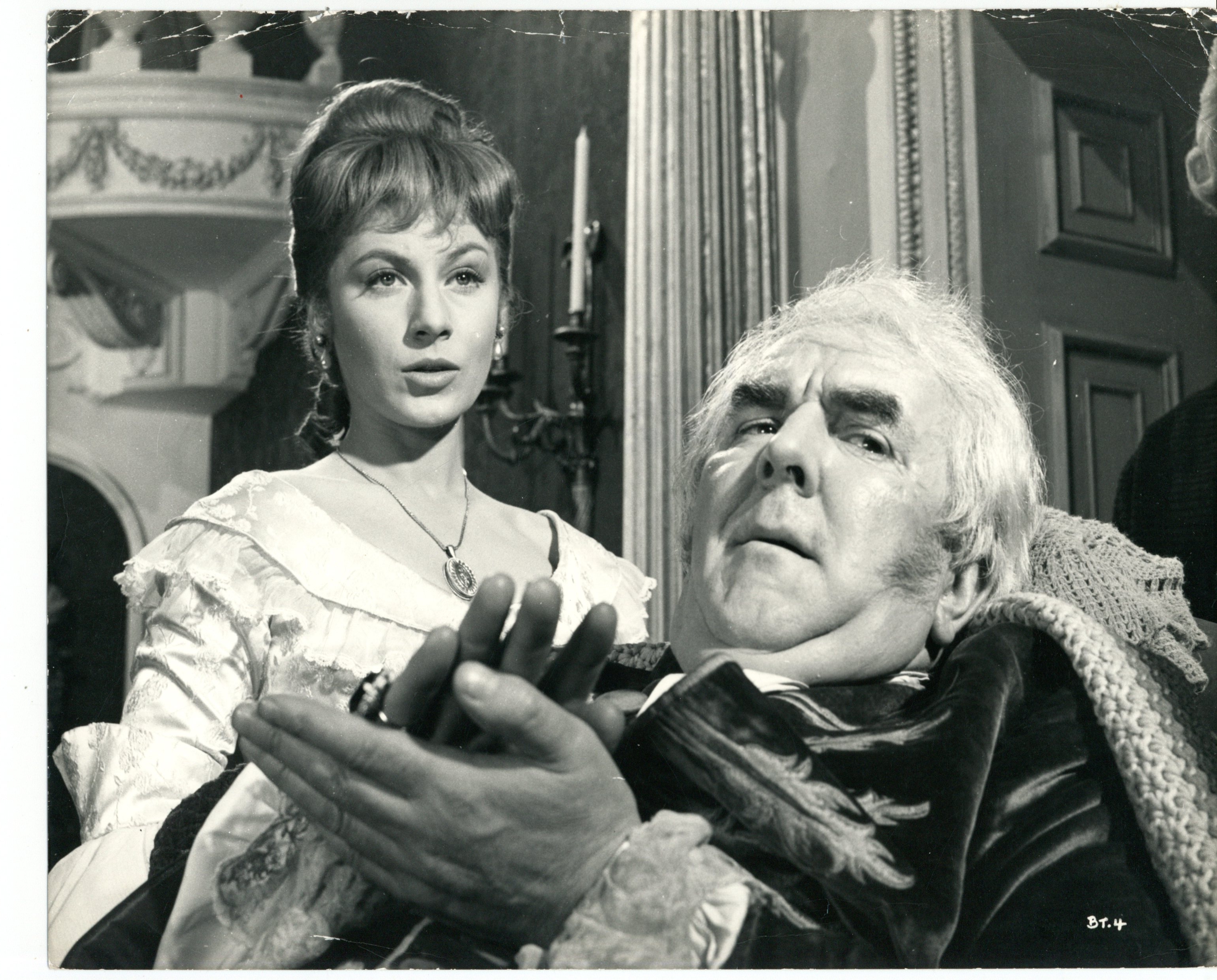 Ann Lynn and Joseph Tomelty in The Black Torment (1964)