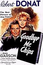 Greer Garson and Robert Donat in Goodbye, Mr. Chips (1939)
