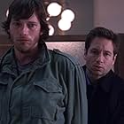 David Duchovny and Darren E. Burrows in The X-Files (1993)