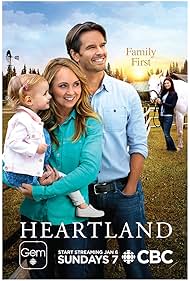 Graham Wardle, Amber Marshall, Alisha Newton, Ruby Spencer, and Emmanuella Spencer in Heartland (2007)